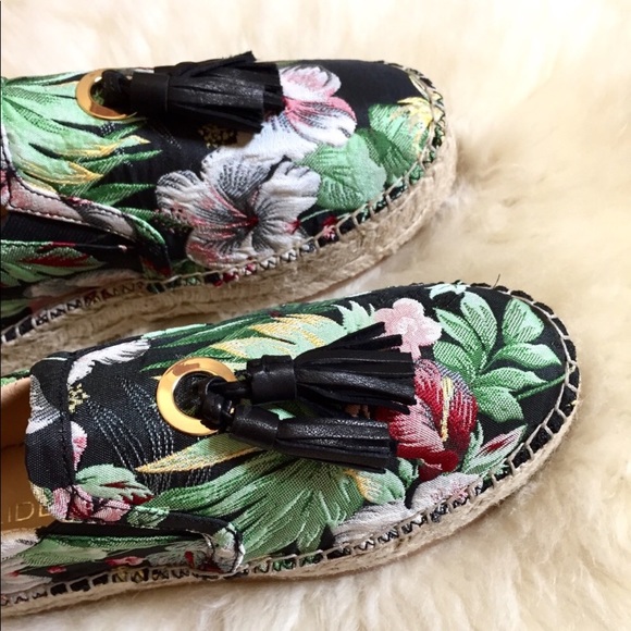 J/Slides Floral Platform Slip-On Espadrilles - Picture 4 of 8